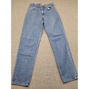 Moda International Vintage 90s Relax Low Rise Straight Leg Jeans Blue USA Size 6